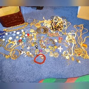 Vintage assorted costume jewelry